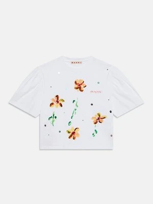 T-shirt z nadrukiem Marni