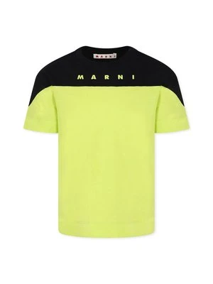 T-shirt z nadrukiem Marni