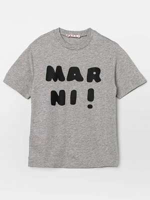 T-shirt z nadrukiem Marni