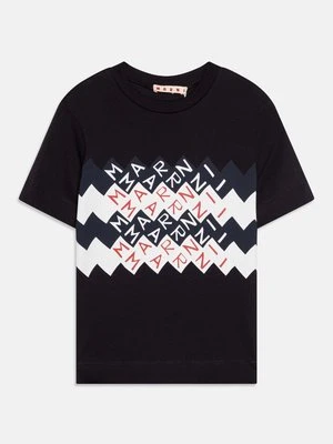 T-shirt z nadrukiem Marni