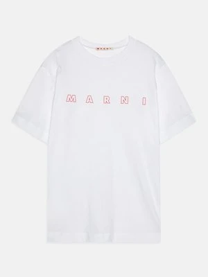 T-shirt z nadrukiem Marni