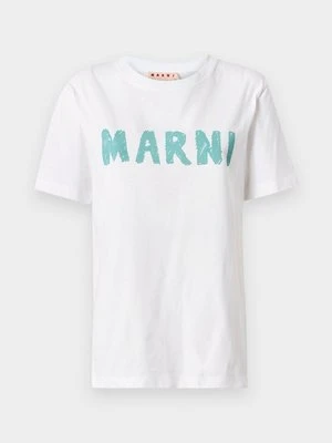 T-shirt z nadrukiem Marni