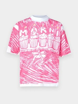 T-shirt z nadrukiem Marni