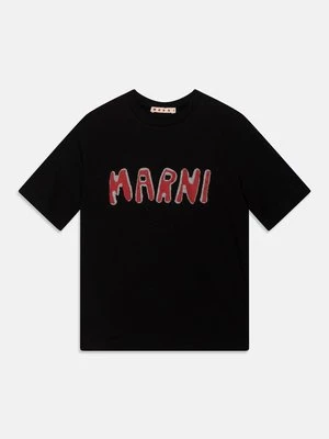 T-shirt z nadrukiem Marni