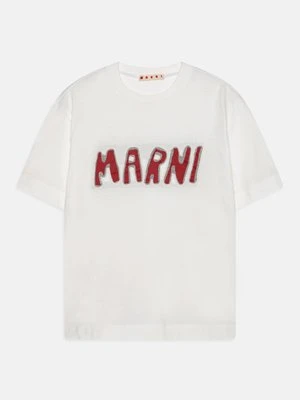 T-shirt z nadrukiem Marni
