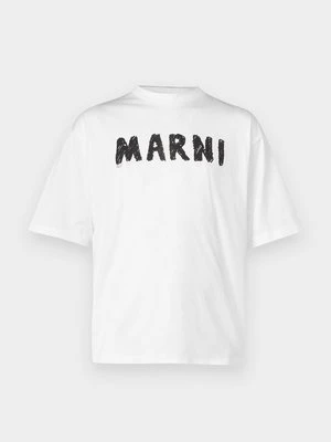 T-shirt z nadrukiem Marni