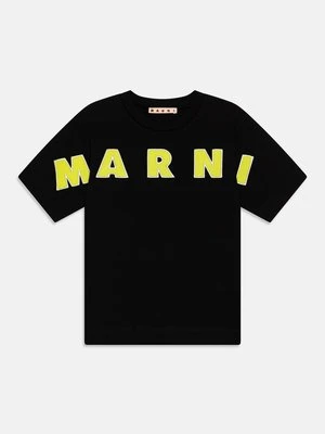 T-shirt z nadrukiem Marni