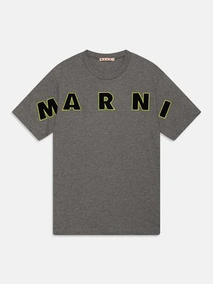 T-shirt z nadrukiem Marni