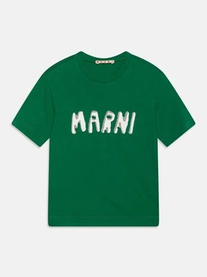 T-shirt z nadrukiem Marni