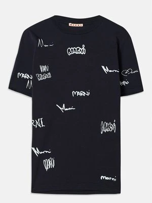 T-shirt z nadrukiem Marni