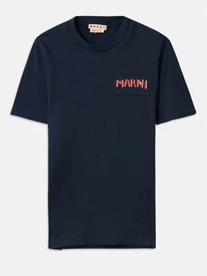 T-shirt z nadrukiem Marni