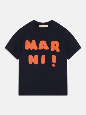 T-shirt z nadrukiem Marni