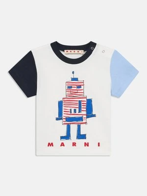 T-shirt z nadrukiem Marni
