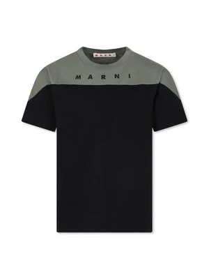T-shirt z nadrukiem Marni