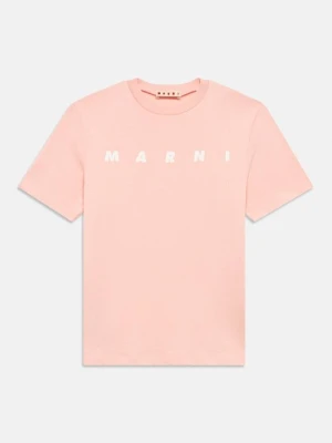 T-shirt z nadrukiem Marni