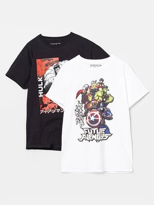 T-shirt z nadrukiem Marvel