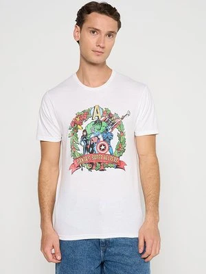 T-shirt z nadrukiem Marvel