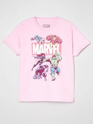 T-shirt z nadrukiem Marvel