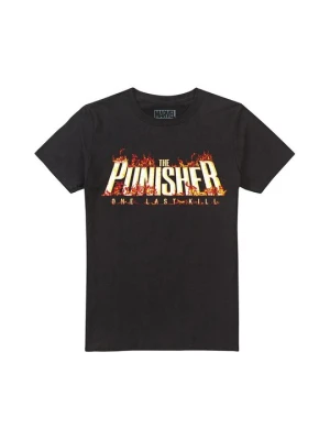 T-shirt z nadrukiem Marvel czarny