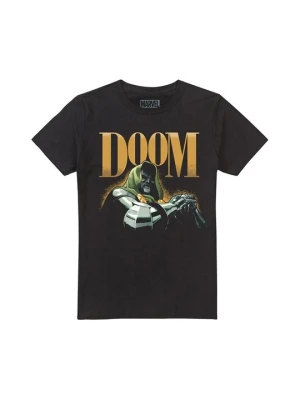 T-shirt z nadrukiem Marvel czarny
