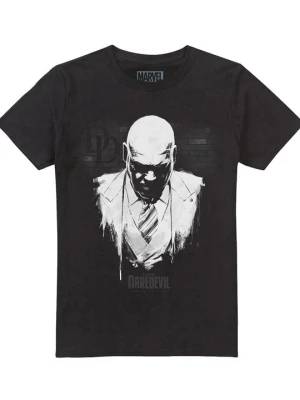 T-shirt z nadrukiem Marvel czarny