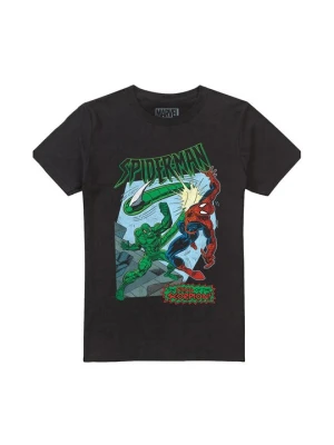 T-shirt z nadrukiem Marvel czarny