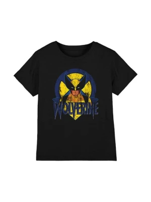 T-shirt z nadrukiem Marvel czarny