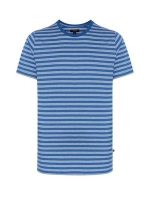T-shirt z nadrukiem Matinique granatowy