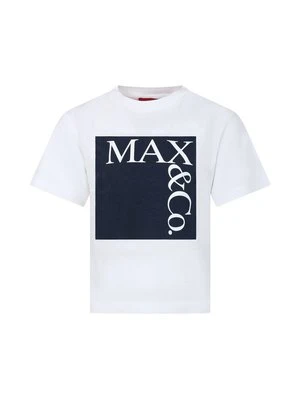 T-shirt z nadrukiem MAX&Co.