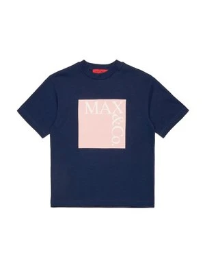 T-shirt z nadrukiem MAX&Co.