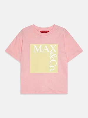 T-shirt z nadrukiem MAX&Co.