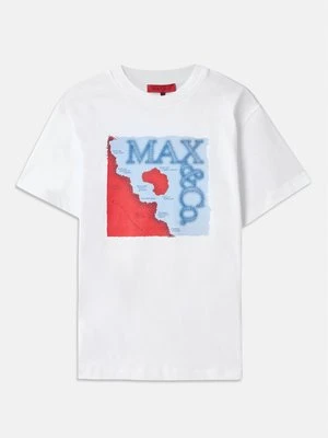 T-shirt z nadrukiem MAX&Co.