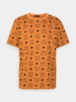 T-shirt z nadrukiem MCM
