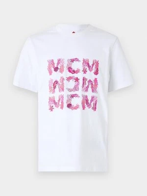 T-shirt z nadrukiem MCM