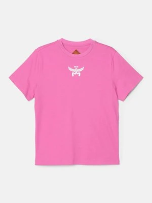 T-shirt z nadrukiem MCM
