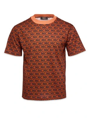 T-shirt z nadrukiem MCM
