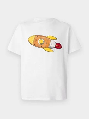 T-shirt z nadrukiem MCM