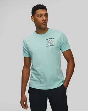 T-shirt z nadrukiem męski MC2 Saint Barth