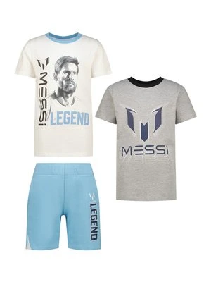 T-shirt z nadrukiem Messi biały