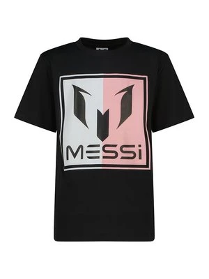 T-shirt z nadrukiem Messi czarny