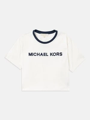 Zdjęcie produktu T-shirt z nadrukiem Michael Kors mleczny