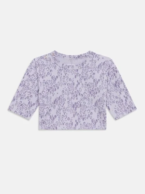 T-shirt z nadrukiem Mini Rodini fioletowy