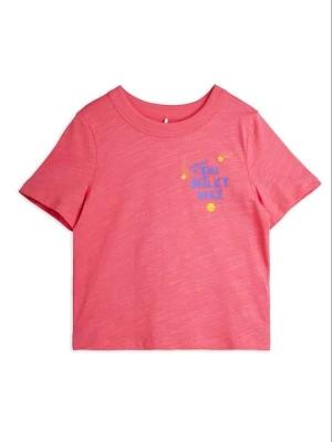 T-shirt z nadrukiem Mini Rodini różowy