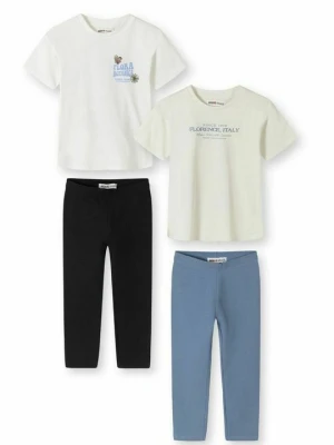 T-shirt z nadrukiem MINOTI biały