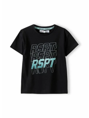 T-shirt z nadrukiem MINOTI czarny