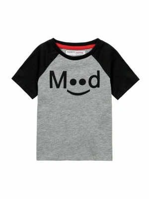 T-shirt z nadrukiem MINOTI szary
