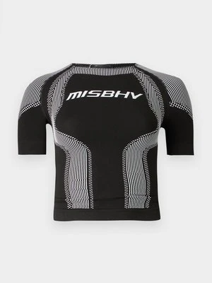 T-shirt z nadrukiem MISBHV