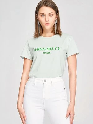 T-shirt z nadrukiem Miss Sixty