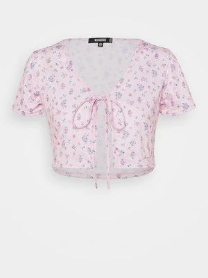 T-shirt z nadrukiem Missguided