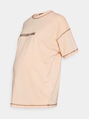 T-shirt z nadrukiem Missguided Maternity